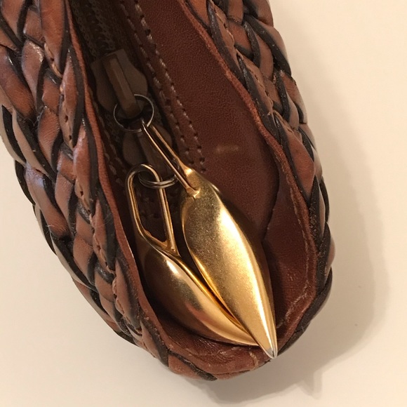 De Vecchi by Hamilton Hodge woven leather clutch - Picture 7 of 12